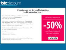 Tablet Screenshot of fotodiscount.com